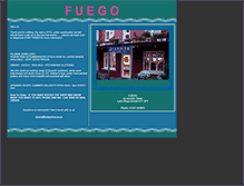 Tablet Screenshot of fuegoshop.co.uk